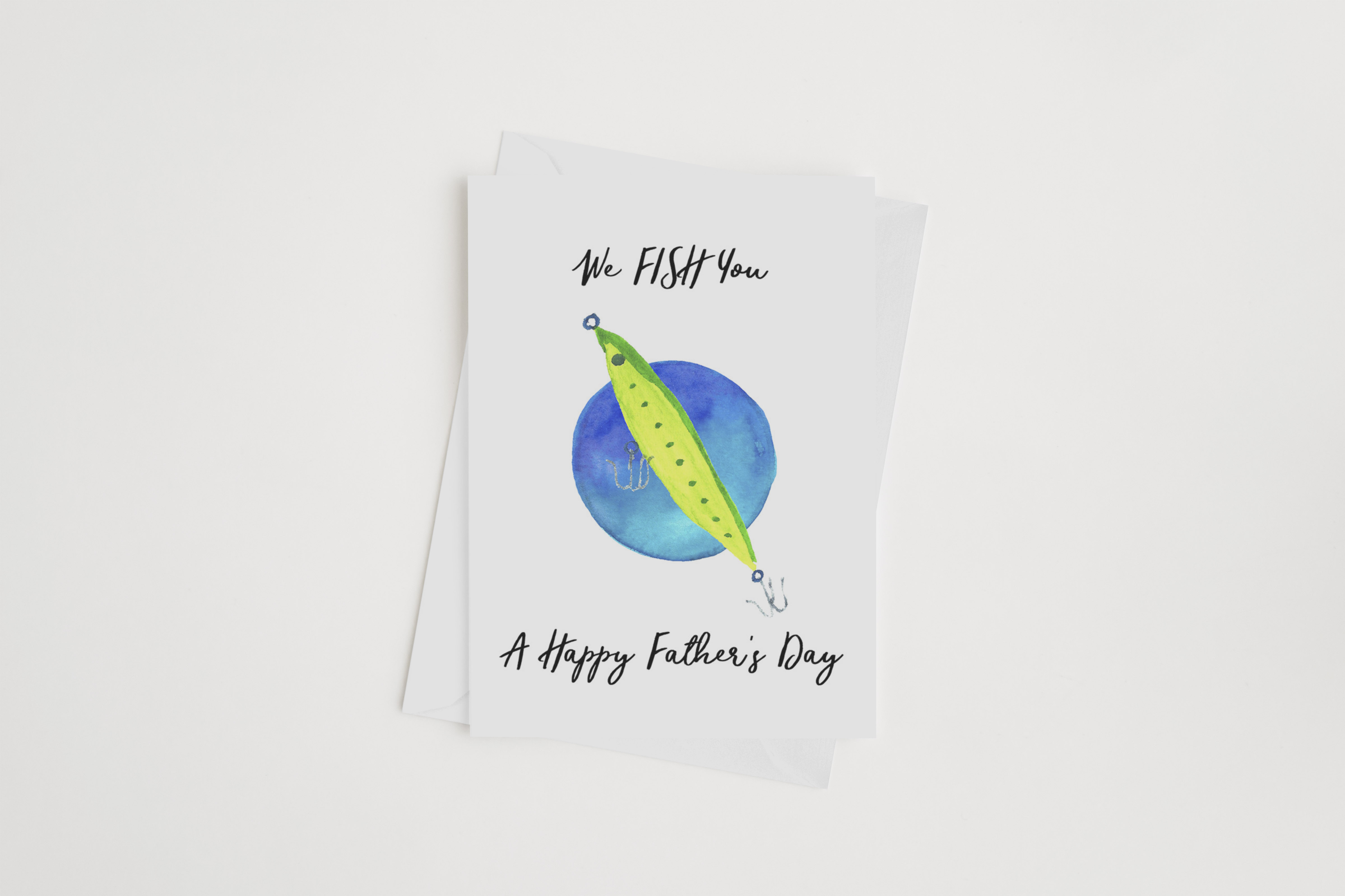 Fishing Printable Father's Day Card
