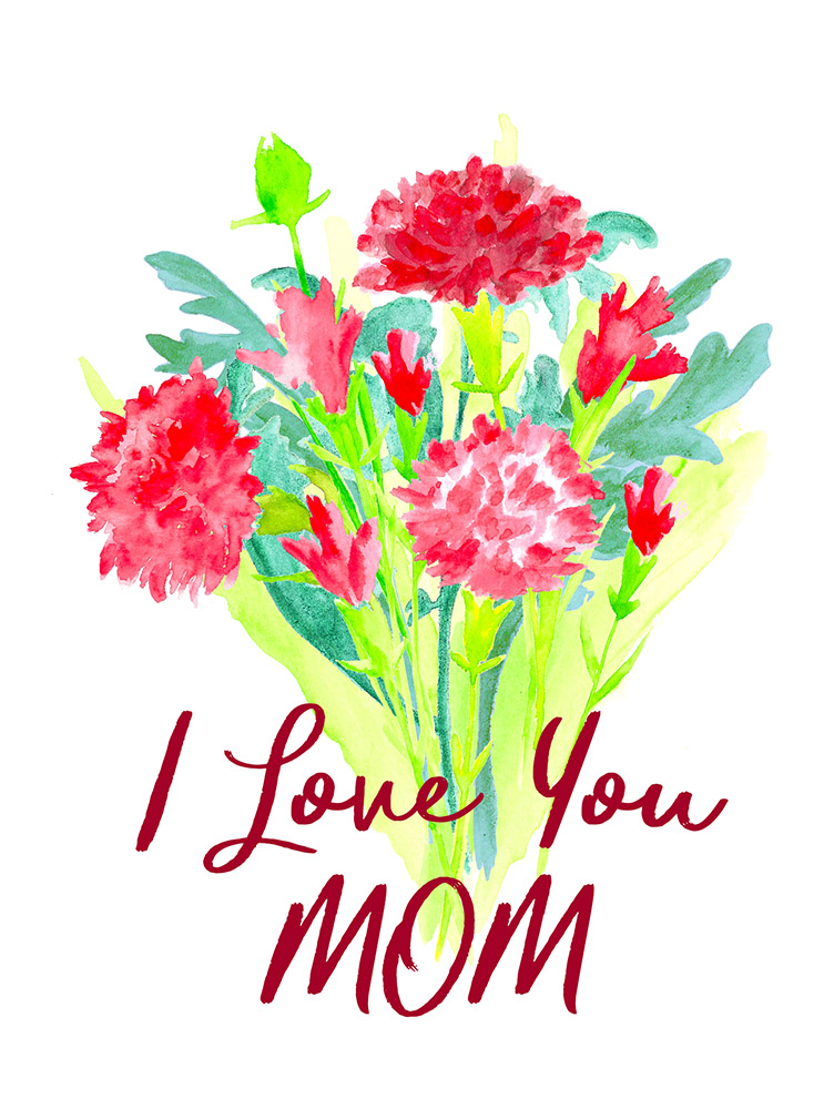 Printable Mother's Day Card and more **FREE** - Affordable Clip Art