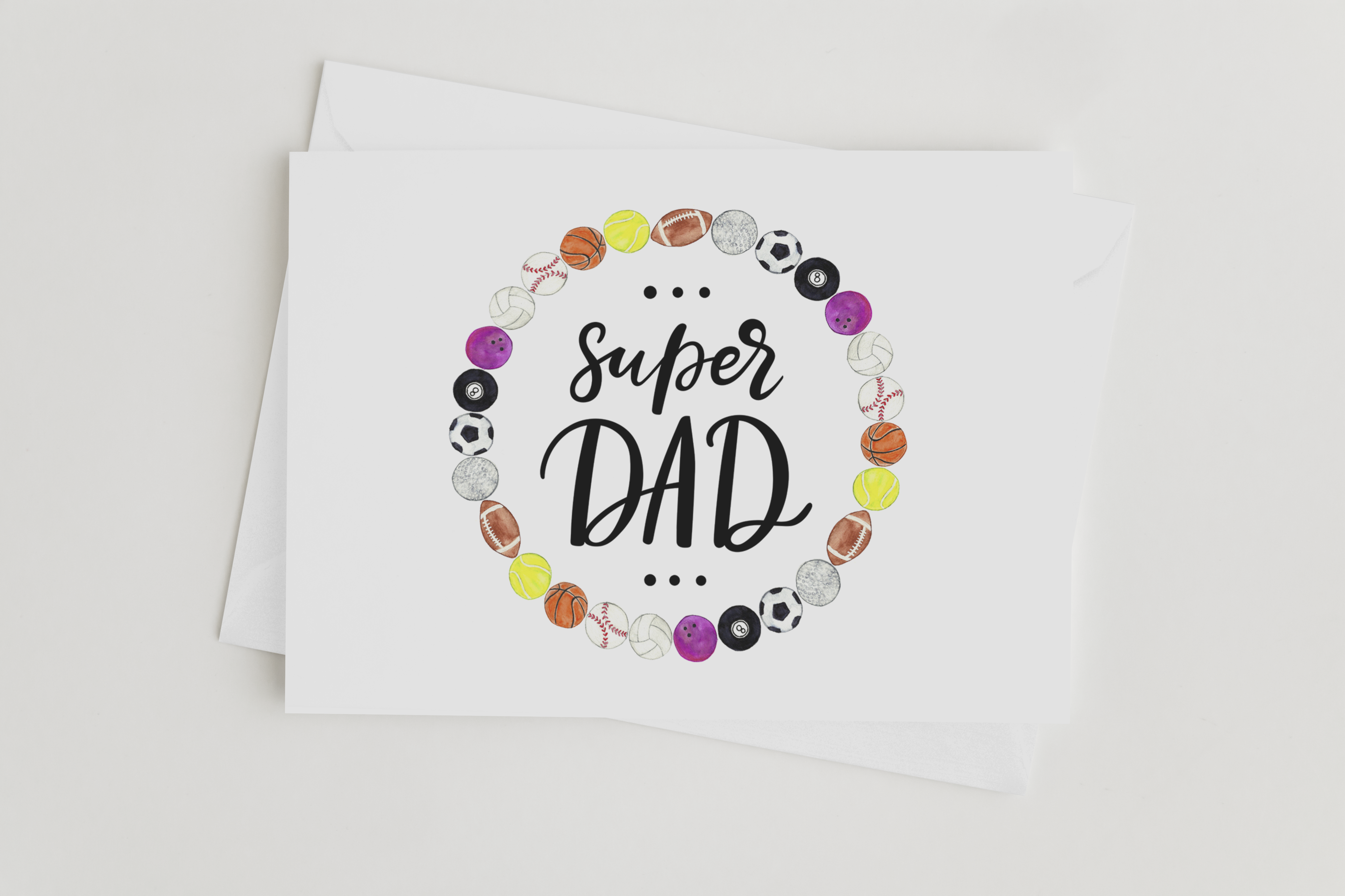 free superdad father's day printable greeting card